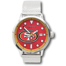 Load image into Gallery viewer, Invicta NFL San Francisco 49ers Men's 44mm Mesh Stainless Quartz Watch 47971-Klawk Watches