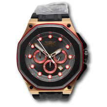 Load image into Gallery viewer, Invicta Akula Men's 50mm Charcoal Dial Rose Gold Silicone Chrono Watch 46150-Klawk Watches