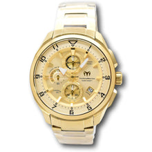 Load image into Gallery viewer, TechnoMarine Ocean Quantum Men's 44mm Triple Gold Chronograph Watch TM-318130-Klawk Watches