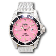 Load image into Gallery viewer, Invicta Pro Diver Ice Pink Automatic Men's 47mm Stainless Mesh Watch 48886-Klawk Watches