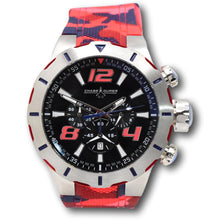 Load image into Gallery viewer, Chase Durer Urban Legion Men's 52mm Crimson Camo Quartz Chrono Watch CDW-0110-Klawk Watches