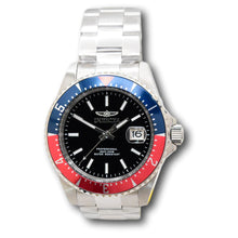 Load image into Gallery viewer, Invicta Pro Diver Automatic Men's 44mm Pepsi Bezel Black Dial Watch 36783-Klawk Watches