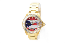 Load image into Gallery viewer, Invicta Pro Diver Puerto Rico Edition Lady 38mm Gold 38 Crystals Watch 49615-Klawk Watches