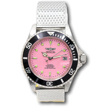 Load image into Gallery viewer, Invicta Pro Diver Ice Pink Automatic Men's 40mm Stainless Mesh Watch 48892-Klawk Watches