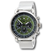 Load image into Gallery viewer, Chase Durer By Invicta Men's Aviator Emerald Green Mesh Chrono Watch CDW-0150-Klawk Watches