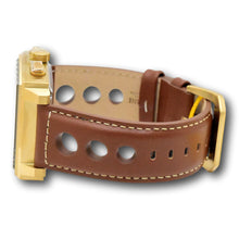 Load image into Gallery viewer, Invicta S1 Rally Cuadro Men's 45mm Gold GMT Brown Leather Chrono Watch 44300-Klawk Watches