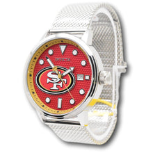 Load image into Gallery viewer, Invicta NFL San Francisco 49ers Men's 44mm Mesh Stainless Quartz Watch 47971-Klawk Watches