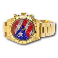 Load image into Gallery viewer, Invicta Speedway Puerto Rico Edition Men's 40mm Triple Gold Chrono Watch 46112-Klawk Watches