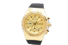 Load image into Gallery viewer, TechnoMarine Cruise Glitz Crystals 45mm Men's Chronograph Gold Black TM-125012-Klawk Watches
