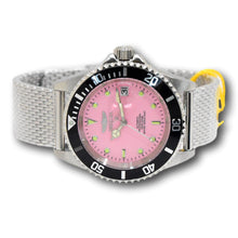 Load image into Gallery viewer, Invicta Pro Diver Ice Pink Automatic Men's 40mm Stainless Mesh Watch 48892-Klawk Watches