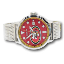 Load image into Gallery viewer, Invicta NFL San Francisco 49ers Men's 44mm Mesh Stainless Quartz Watch 47971-Klawk Watches