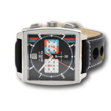 Load image into Gallery viewer, Invicta S1 Rally Cuadro Monaco Men's 45mm Black GMT Leather Chrono Watch 44747-Klawk Watches