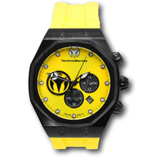 Load image into Gallery viewer, Technomarine Men's Yellowjacket 45mm Crystal Chrono Reef Sun Watch TM-523002-Klawk Watches