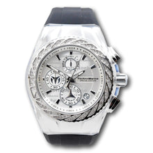 Load image into Gallery viewer, TechnoMarine Cruise Glitz Crystals 45mm Men's Chronograph Silver Black TM-125014-Klawk Watches