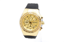 Load image into Gallery viewer, TechnoMarine Cruise Glitz Crystals 45mm Men's Chronograph Gold Black TM-125012-Klawk Watches