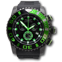 Load image into Gallery viewer, Invicta Sea Hunter Blackwater Men's 52mm Black & Green Chrono Watch 48985-Klawk Watches