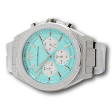 Load image into Gallery viewer, TechnoMarine Ocean Emperor Men's 43mm Turqoise Watch Radiant Silver TM-318152-Klawk Watches