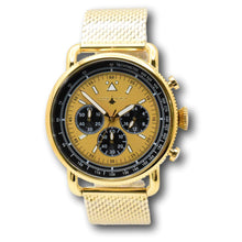 Load image into Gallery viewer, Chase Durer By Invicta Men's Aviator Double Gold Mesh Chrono Watch CDW-0153-Klawk Watches