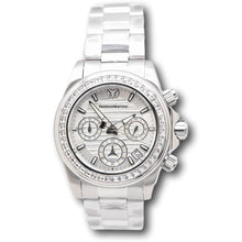 Load image into Gallery viewer, Technomarine Manta Ray Women's 38mm Silver Crystal Luxe Chrono Watch TM-222009-Klawk Watches