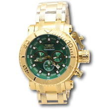 Load image into Gallery viewer, Invicta Coalition Forces Double Gold Men's 52mm Green Dial Chrono Watch 50116-Klawk Watches