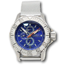 Load image into Gallery viewer, Invicta Deepwave Men’s 50mm Blue Wave Dial Quartz Watch Stainless Mesh 48011-Klawk Watches