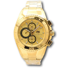 Load image into Gallery viewer, TechnoMarine Manta Ocean Mens Triple Gold Dual Time Zones Quartz Watch TM-225018-Klawk Watches