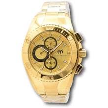 Load image into Gallery viewer, TechnoMarine Manta Ocean Mens Triple Gold Dual Time Zones Quartz Watch TM-225018-Klawk Watches