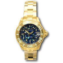 Load image into Gallery viewer, Invicta Pro Diver Women's Automatic 38mm Abalone MOP Mosaic Gold Watch 35762-Klawk Watches