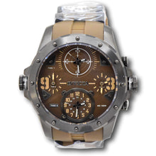 Load image into Gallery viewer, Invicta Coalition Forces Sniper Mens 50mm 4-Time Zone Brown Military Watch 39357-Klawk Watches