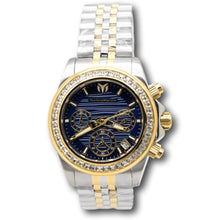 Load image into Gallery viewer, Technomarine Manta Ray Women's 38mm Blue Dial Crystal Chrono Watch TM-222024-Klawk Watches