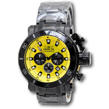 Load image into Gallery viewer, Invicta Coalition Forces Night Hawk Yellow Men's 52mm Chrono Watch Black 49229-Klawk Watches