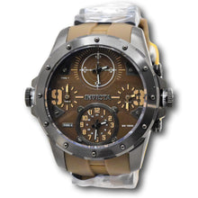 Load image into Gallery viewer, Invicta Coalition Forces Sniper Mens 50mm 4-Time Zone Brown Military Watch 39357-Klawk Watches