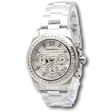 Load image into Gallery viewer, Technomarine Manta Ray Women's 38mm Silver Crystal Luxe Chrono Watch TM-222009-Klawk Watches