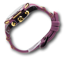 Load image into Gallery viewer, Invicta Bolt Cable LUME Markers Men's 50mm Purple & Gold Chrono Watch 40725-Klawk Watches