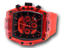 Load image into Gallery viewer, Invicta S1 Rally Diablo Men's 48mm Clear Red Anatomic Dial Chrono Watch 44352-Klawk Watches