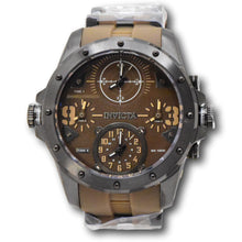 Load image into Gallery viewer, Invicta Coalition Forces Sniper Mens 50mm 4-Time Zone Brown Military Watch 39357-Klawk Watches