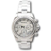 Load image into Gallery viewer, Technomarine Manta Ray Women's 38mm Silver Crystal Luxe Chrono Watch TM-222009-Klawk Watches