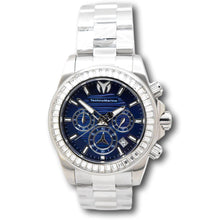 Load image into Gallery viewer, TechnoMarine Manta Ray Lux Mens 42mm 48 Crystals Blue Chrono Watch TM-222002-Klawk Watches