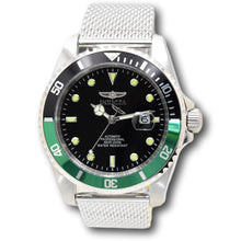 Load image into Gallery viewer, Invicta Pro Diver Emerald Shadow Automatic Men's 47mm Stainless Mesh Watch 48887-Klawk Watches