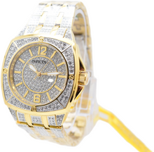 Load image into Gallery viewer, Invicta Celestial Lux Men's 43mm Gold Pave 407 Crystals Quartz Watch 50327-Klawk Watches