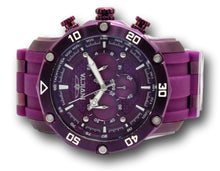 Load image into Gallery viewer, Invicta Pro Diver Men's 48mm Purple Carbon Fiber Dial Chrono GMT Watch 40688-Klawk Watches