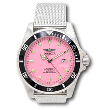 Load image into Gallery viewer, Invicta Pro Diver Ice Pink Automatic Men's 47mm Stainless Mesh Watch 48886-Klawk Watches