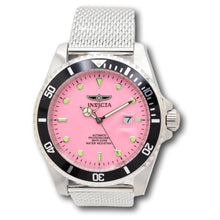 Load image into Gallery viewer, Invicta Pro Diver Ice Pink Automatic Men's 47mm Stainless Mesh Watch 48886-Klawk Watches