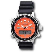 Load image into Gallery viewer, Invicta Pro Diver Men's 46.5mm Orange Dual Time Digital Ana-Digi Watch 48368-Klawk Watches