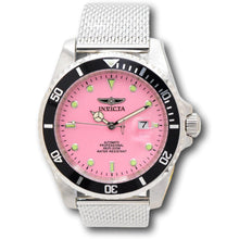 Load image into Gallery viewer, Invicta Pro Diver Ice Pink Automatic Men's 47mm Stainless Mesh Watch 48886-Klawk Watches