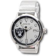 Load image into Gallery viewer, Invicta NFL Las Vegas Raiders Men's 44mm Mesh Stainless Quartz Watch 47970-Klawk Watches