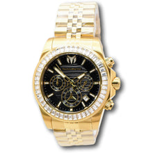 Load image into Gallery viewer, TechnoMarine Manta Ray Luxe Men's 42mm Gold Crystal Chrono Watch TM-222021-Klawk Watches