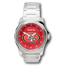 Load image into Gallery viewer, Invicta NFL San Francisco 49er Men's 42mm Red Dial Stainless Quartz Watch 47923-Klawk Watches