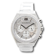 Load image into Gallery viewer, TechnoMarine Ocean Emperor Radiant Silver Steel Men's 43mm Watch TM-318151-Klawk Watches