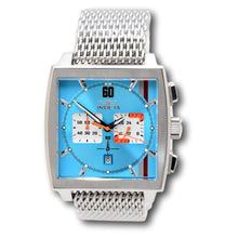 Load image into Gallery viewer, Invicta S1 Rally Cuadro Monaco Men's 45mm GMT Mesh Bracelet Chrono Watch 47245-Klawk Watches